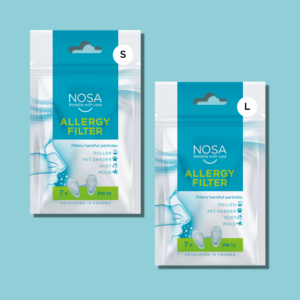 The filter kit - NOSA allergy filter small & large size